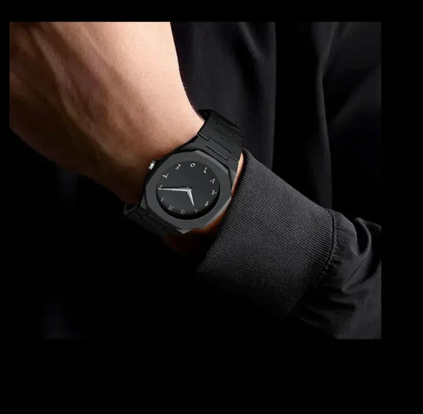 Arabic Black Dial Watch