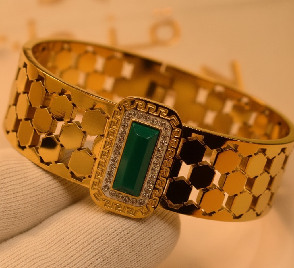 Branded Stainless Steel Bracelet – Premium Quality & Timeless Style