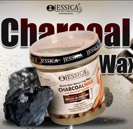 Jessica Charcoal Hair Removing Strip Wax Full Body - 1000gm