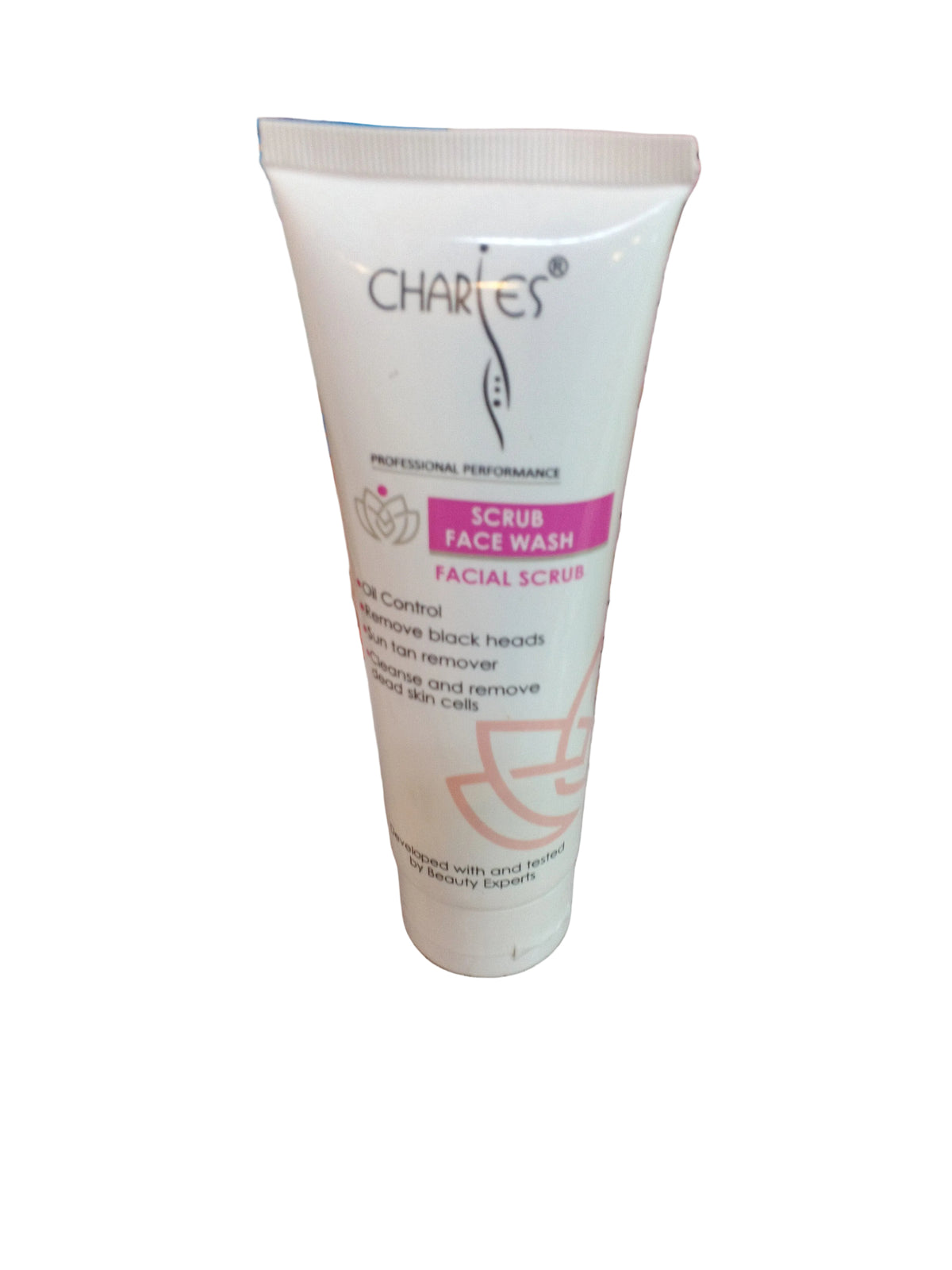 Charles Facial Scrub Face Wash – Oil Control & Deep Cleansing.
