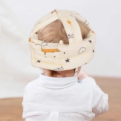 Breathable Head Protector for Infants and Toddlers,No Bumps Cushion Cap for Crawling,Running,Playing,Soft Protective