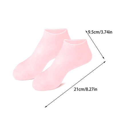 Silicone Socks Foot Spa Moisturizing Gel Sock Anti Cracking Sock
