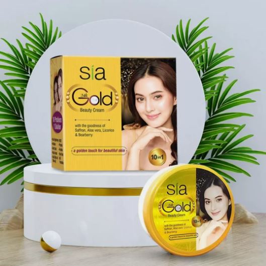 Sia 24k Gold Beauty Cream-A Golden Touch For Beauty Skin