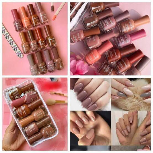 Made Love Nude Nail Paints Packs of 12