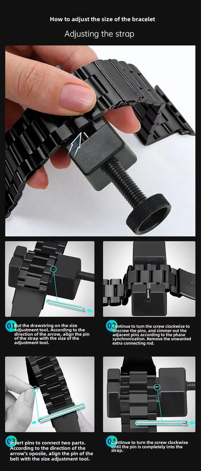 Arabic  Black Dial Watch
