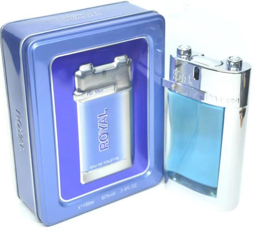 Impressions of Royal Blue Perfume For Men - Royal Blue Original Tin Perfume