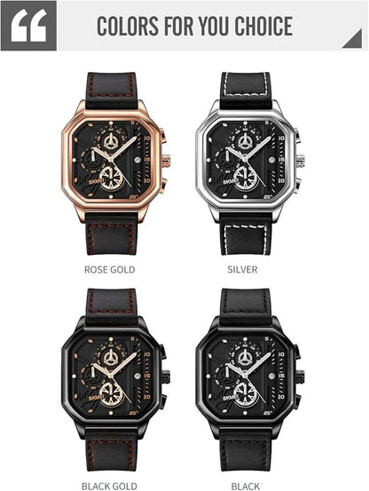 Skmei – 1963 – Waterproof Watch With Date Countdown – Black RoseGolden
