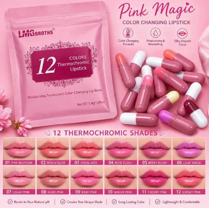 KS-ONE Cute Mini Capsule Matte Lipstick Set – Waterproof & Long-Lasting Velvet Lip Makeup

Short Description