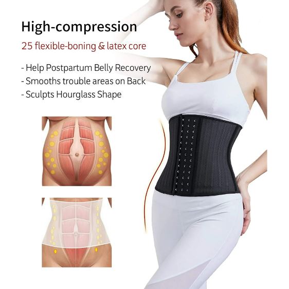 Women Body Shaper Waist Trainer Bodyshaper Reducer Slimmer Tummy Invisible Body Shaper Stomach Ladies Modeling Slimming Belt