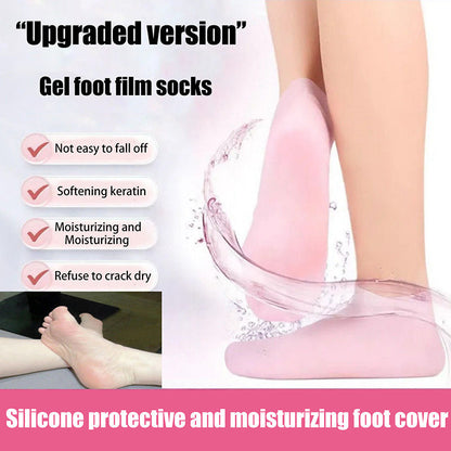Silicone Socks Foot Spa Moisturizing Gel Sock Anti Cracking Sock